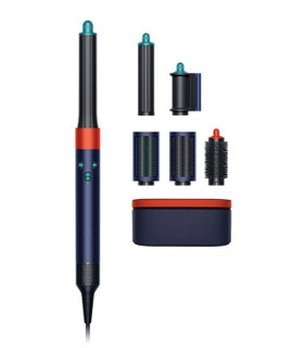 حالت دهنده مو دایسون مدل Dyson Airwrap HS05 Long Special Edition-Prussian Blue/Topaz (سرمهای/نارنجی)