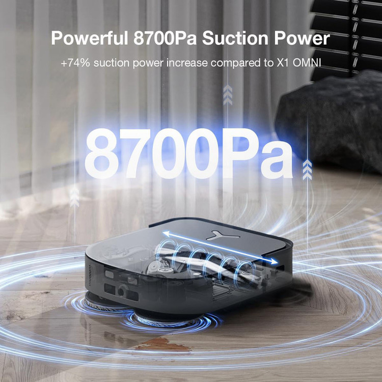 جاروبرقی رباتیک اکووکس مدل Ecovacs X2 COMBO