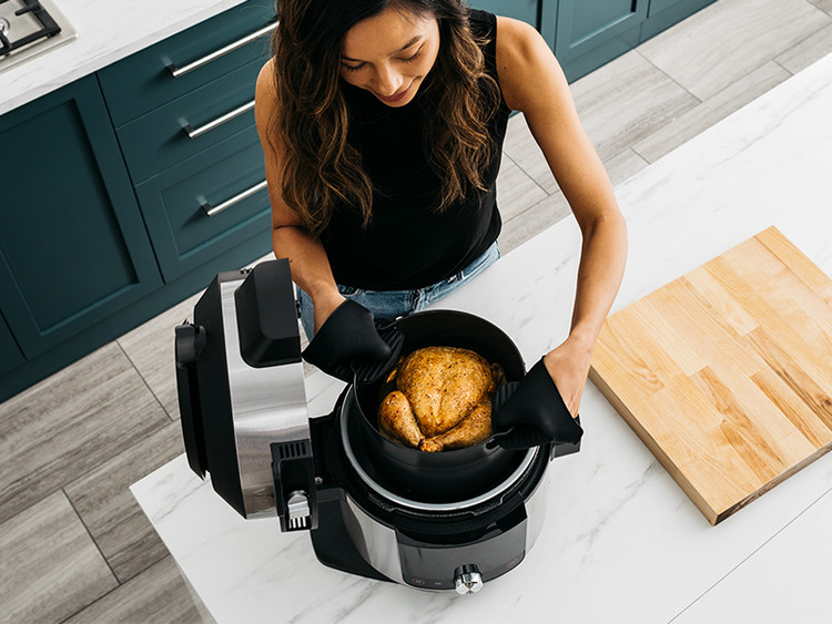 مولتی کوکر نینجا OL750 ظرفیت ۷.۵ لیتر استیل چند کاره (اروپا)