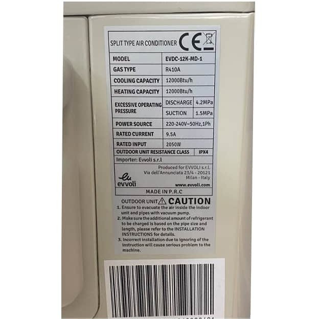 کولر 12000 ایوولی گلدن سرد و گرم EVCIS-12K-MD-1